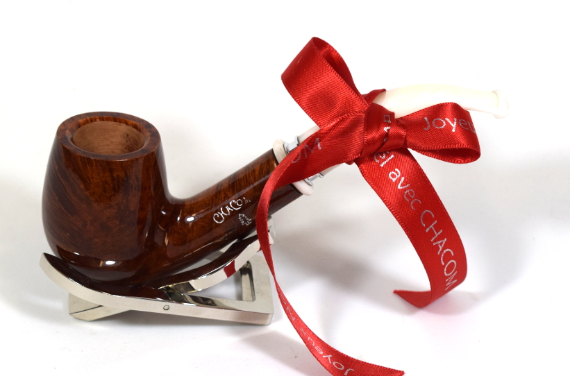 Chacom Noel Christmas 43 Metal Filter Smooth Bent Fishtail Pipe (CH102)
